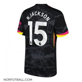 Billige Fotballdrakt Chelsea Nicolas Jackson #15 Replika Tredjedrakt 2024-25 Kortermet